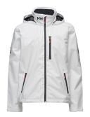 Helly Hansen Crew Hooded Jacket White - XXL