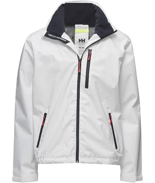 Helly Hansen Crew Hooded Jacket White - XXL