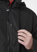 Helly Hansen Dubliner Insulated Long Jacket Black - S