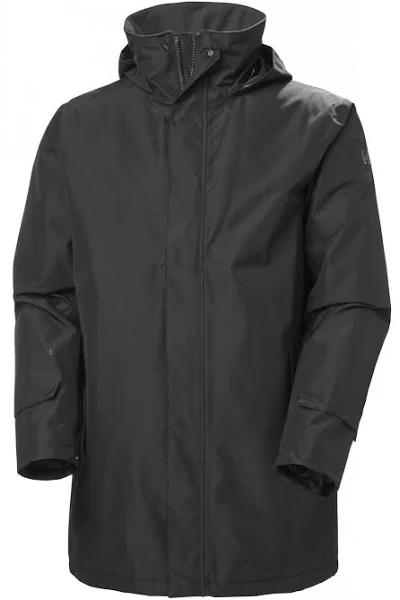 Helly Hansen Dubliner Insulated Long Jacket Black - XXL
