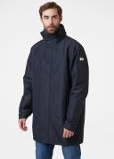 Helly Hansen Dubliner Insulated Long Jacket Dark Blue - M