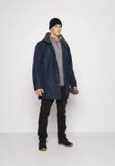 Helly Hansen Dubliner Insulated Long Jacket Dark Blue - M