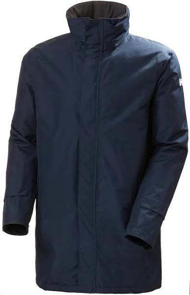 Helly Hansen Dubliner Insulated Long Jacket Dark Blue - M