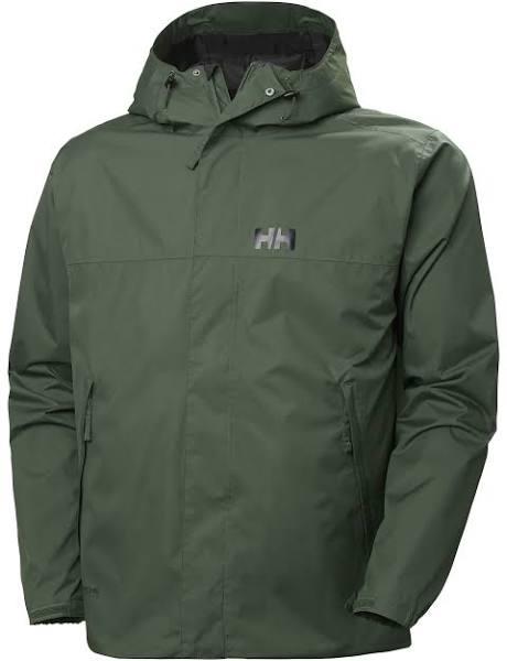 Helly Hansen Ervik Jacket Green, Mens Anoraks, Size - Color Spruce