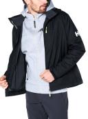 Helly Hansen Hooded Crew Midlayer Jacket - Black