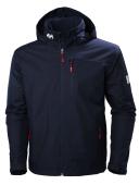 Helly Hansen Hooded Crew Midlayer Jacket - Navy