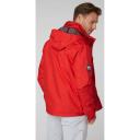 Helly Hansen Mens Crew Hooded Sailing Jacket - 853 Grey Fog | Size XL