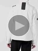 Helly Hansen Mens Crew Sailing Jacket - White | Size XXL