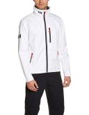 Helly Hansen Mens Crew Sailing Jacket - White | Size XXL