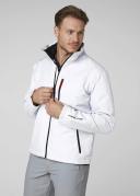 Helly Hansen Mens Crew Sailing Jacket - White | Size XXL