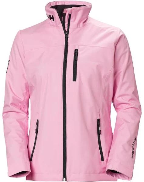 Helly Hansen Womens Sailing W Crew Midlayer Jacket, Pink Sorbet - 095 Pink Sorbet | Size S