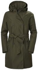 Helly Hansen Womens Urban W Welsey II Trench - 431 Utility Green | Size S