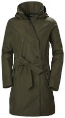 Helly Hansen Womens Urban W Welsey II Trench - 431 Utility Green | Size S