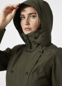 Helly Hansen Womens Urban W Welsey II Trench - 431 Utility Green | Size S