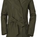 Helly Hansen Womens Urban W Welsey II Trench - 431 Utility Green | Size S