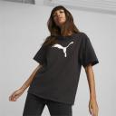 Her T-Shirt Women in Black, Size Large, Cotton/Elastane by Puma