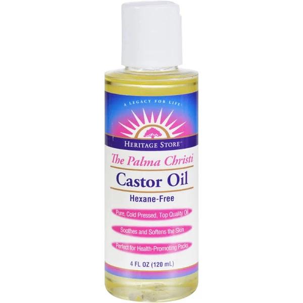 Heritage The Palma Christi Castor Oil - 4 fl oz bottle
