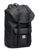 Herschel Little America Backpack - Black Crosshatch/Black