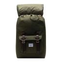 Herschel Supply Little America Mid-Volume Backpack - Ivy Green/Chicory Coffee