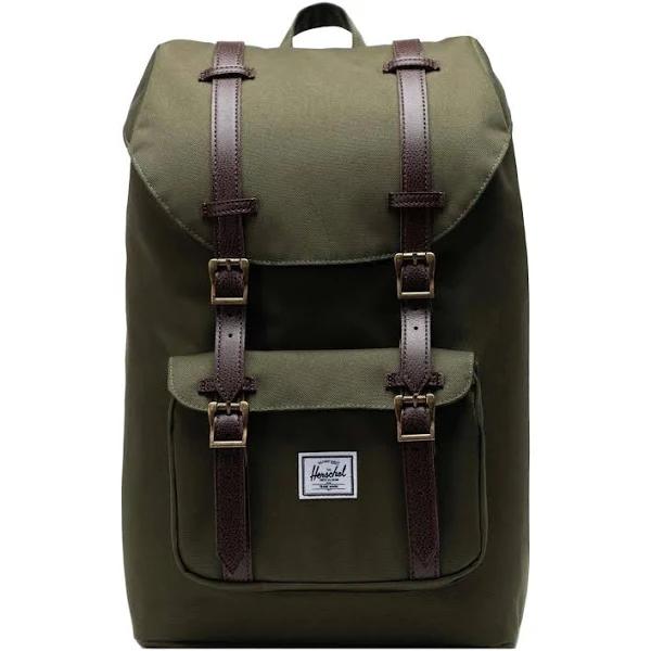 Herschel Supply Little America Mid-Volume Backpack - Ivy Green/Chicory Coffee