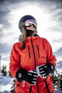 Hestra Army Leather Heli Ski - 5 Finger Mustard 10 Men