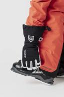 Hestra Army Leather Heli Ski - 5 Finger Mustard 10 Men