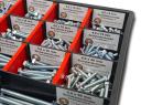 Hexagon Bolts Assortment M4-m5-m6 // 8mm-50mm 350 Pcs. Screw Box Din