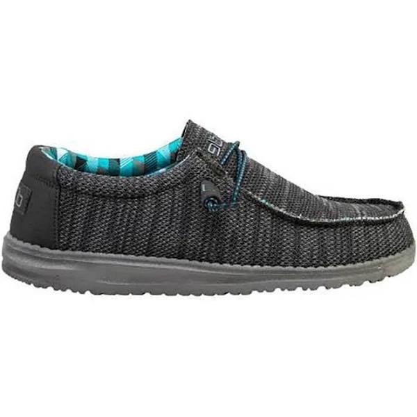 Hey Dude Shoes Wally Sox Shoes - Charcoal