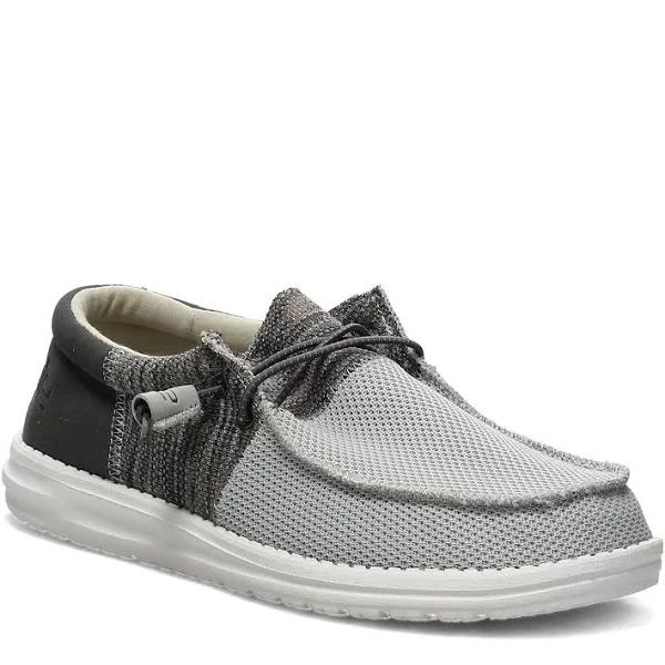 Hey Dude Wally Sox Funk Men&s Shoes Slate : 8 M
