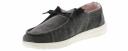 Hey Dude Women's Wendy Chambray, Off Black / 7