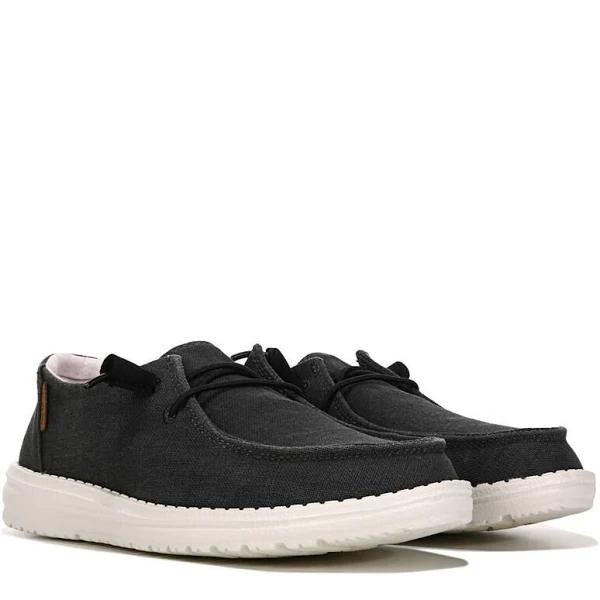 Hey Dude Women's Wendy Chambray, Off Black / 7
