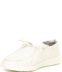 Hey Dude Women's Wendy Chambray, Off Black / 8