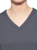 HH Works by Healing Hands Monica V-Neck Scrub Top - XXS - Pewter