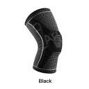 High Performance Compression Knee Support Brace Protector Single Pack M / Black