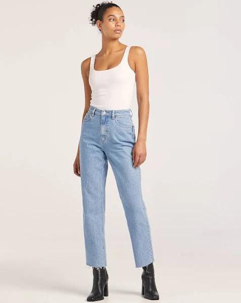 High Straight Organic Cotton Jean