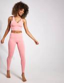 High-Waist Airbrush Legging in Strawberry Lemonade Pink, Size: 2XS | Alo Yoga