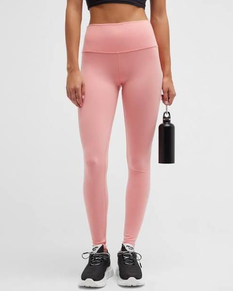 High-Waist Airbrush Legging in Strawberry Lemonade Pink, Size: 2XS | Alo Yoga