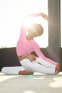 High-Waist Airbrush Legging in White, Size: XL | Alo Yoga