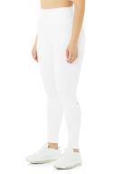 High-Waist Airbrush Legging in White, Size: XL | Alo Yoga
