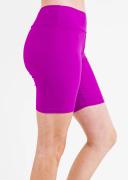 High Waisted Mid-Thigh Swim Shorts UPF 50+ | Dark Magenta | by Calypsa |