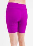 High Waisted Mid-Thigh Swim Shorts UPF 50+ | Dark Magenta | by Calypsa |