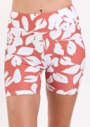 High Waisted Mid-Thigh Swim Shorts UPF 50+ | Rusty Rose | by Calypsa |