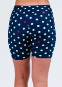 High Waisted Mid-Thigh Swim Shorts UPF 50+ | Spotty | by Calypsa |