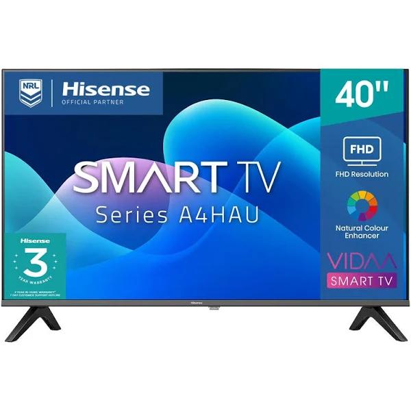 Hisense 40 Inch HD Smart TV 40A4HAU