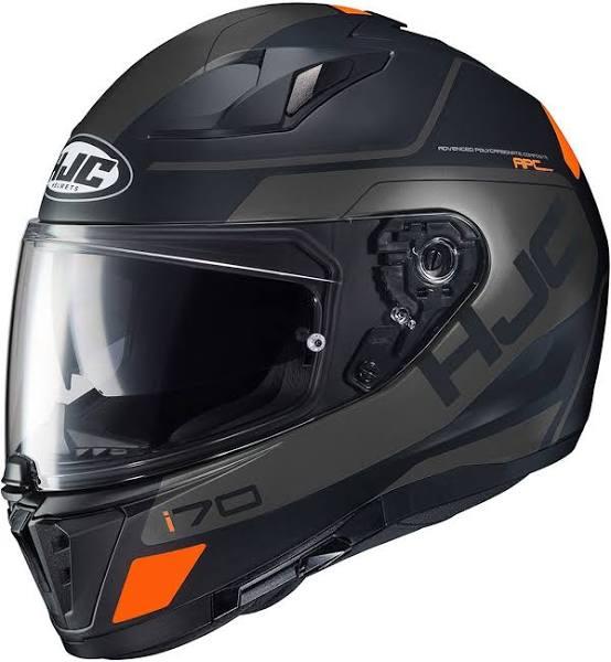 HJC Black I70 Karon Motorcycle Helmet