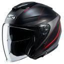 HJC I30 Slight Helmet - Black/Grey/Red - LG