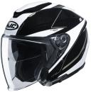 HJC i30 Slight Helmet - Black/White - 2XL