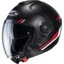 HJC I40 Paddy Helmet Green Red