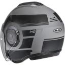 HJC i40 Spina Jet Helmet, black-grey-red, Size Xs