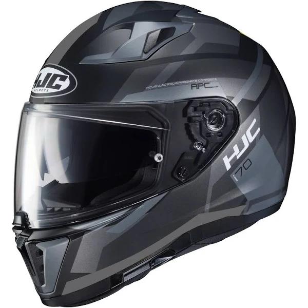 HJC i70 Eluma Helmet, black-grey, Size L